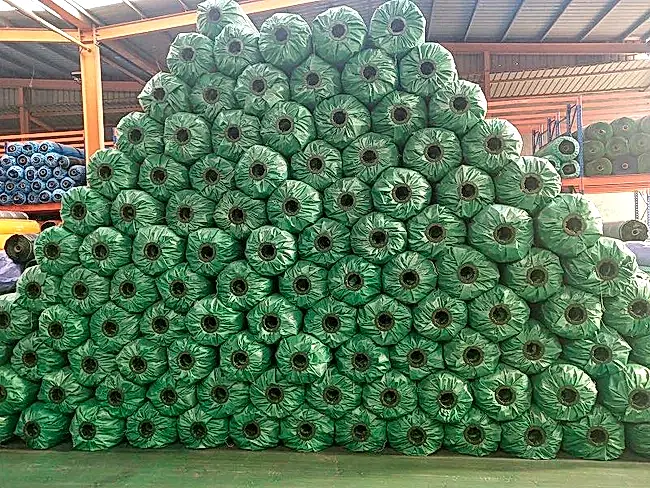 Packing roll ready ro be loaded